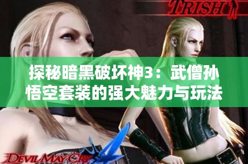 探秘暗黑破坏神3：武僧孙悟空套装的强大魅力与玩法解析