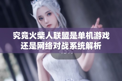 究竟火柴人联盟是单机游戏还是网络对战系统解析