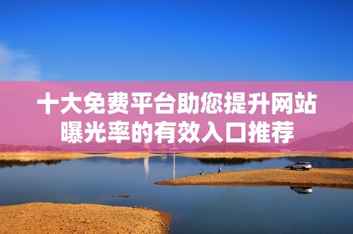 十大免费平台助您提升网站曝光率的有效入口推荐
