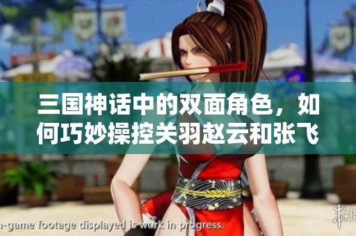 三国神话中的双面角色，如何巧妙操控关羽赵云和张飞