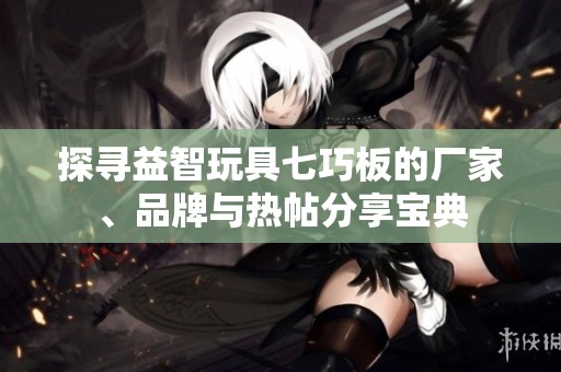 探寻益智玩具七巧板的厂家、品牌与热帖分享宝典